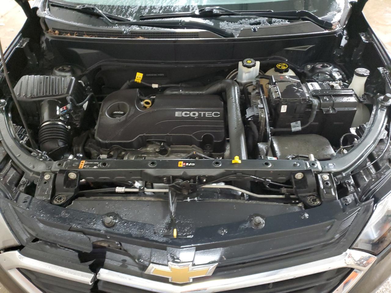 2019 Chevrolet Equinox VIN 3GNAXKEV6KL145069 Copart auction photo, front end / side damage thumbnail 12