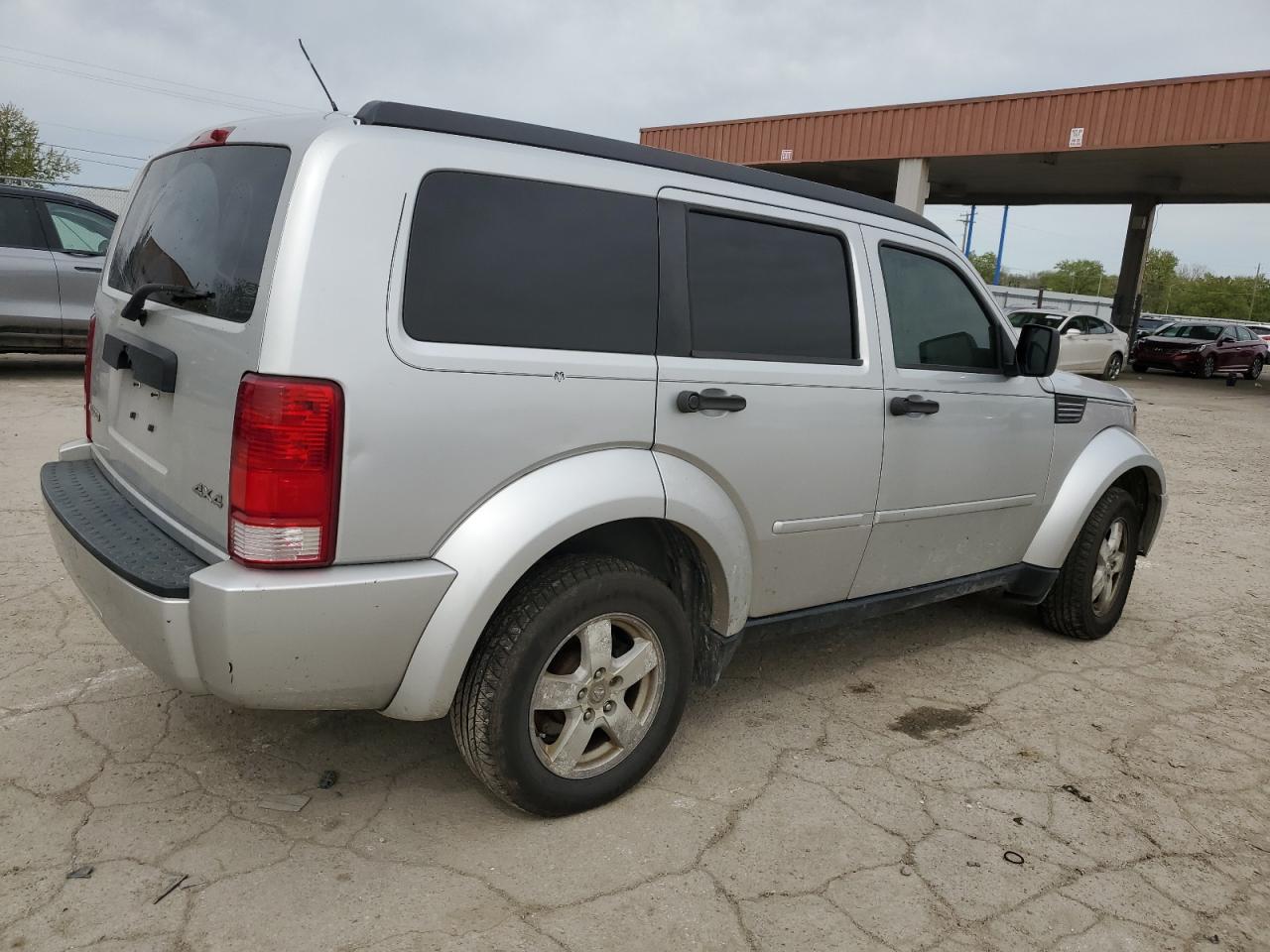 2008 Dodge Nitro VIN 1D8GU28K68W104944 Copart auction photo, burn damage thumbnail 3