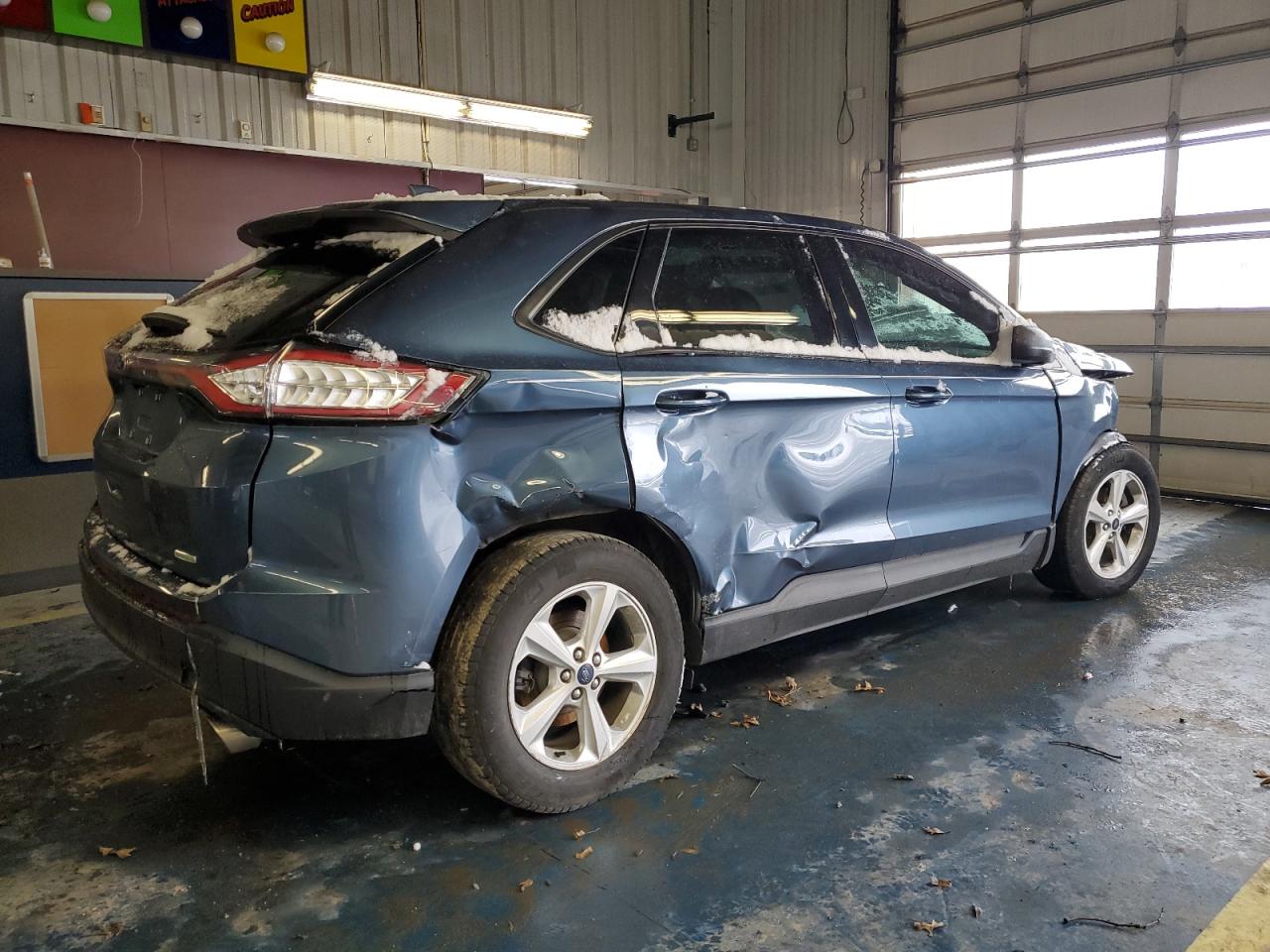 2018 Ford Edge VIN 2FMPK3G90JBB12565 Copart auction photo, all over damage thumbnail 3
