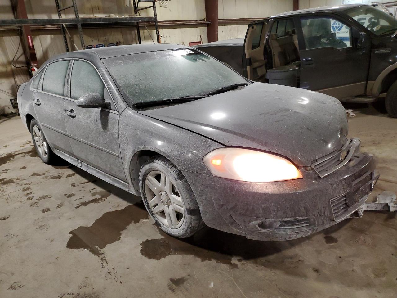 2010 Chevrolet Impala VIN 2G1WB5EK7A1252659 Copart auction photo, front end / minor dent/scratches damage thumbnail 4
