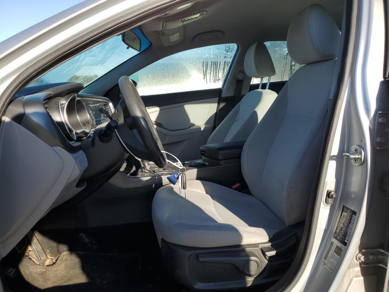 2015 KIA Optima VIN 5XXGM4A70FG443052 Copart auction photo, all over damage thumbnail 7