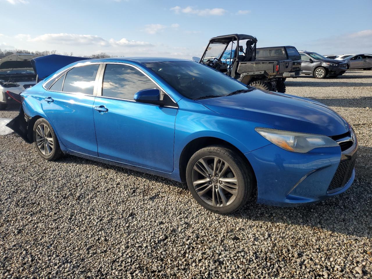 2017 Toyota Camry VIN 4T1BF1FKXHU683945 Copart auction photo, rear end damage thumbnail 4