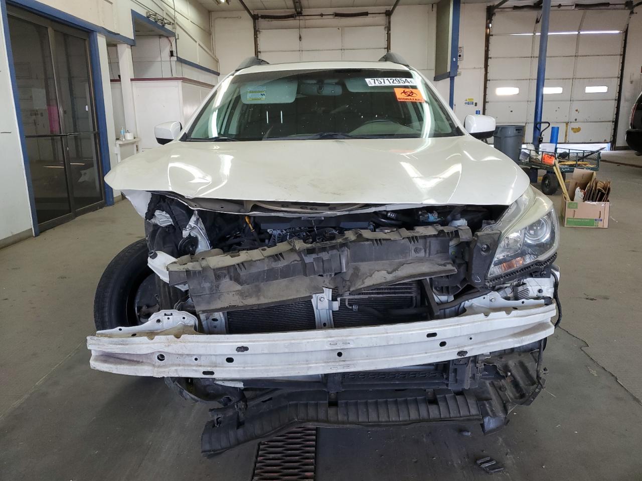 2015 Subaru Outback VIN 4S4BSAECXF3224441 Copart auction photo, front end damage thumbnail 5