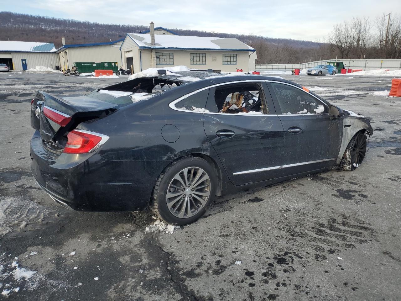 2019 Buick LaCrosse VIN 1G4ZS5SS2KU100329 Copart auction photo, burn damage thumbnail 3