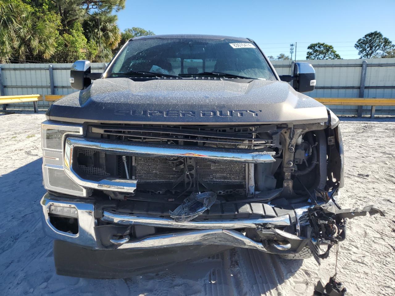 2021 Ford F250 VIN 1FT7W2B60MEC16756 Copart auction photo, front end / minor dent/scratches damage thumbnail 5