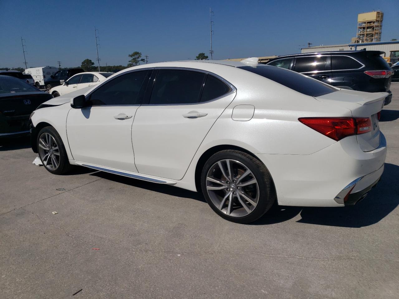 2020 Acura TLX VIN 19UUB3F86LA000062 Copart auction photo, front end damage thumbnail 2