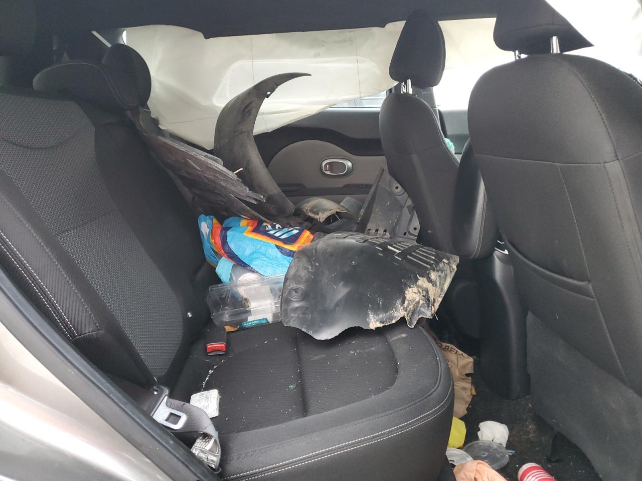 2017 KIA Soul VIN KNDJP3A54H7433819 Copart auction photo, rollover damage thumbnail 11