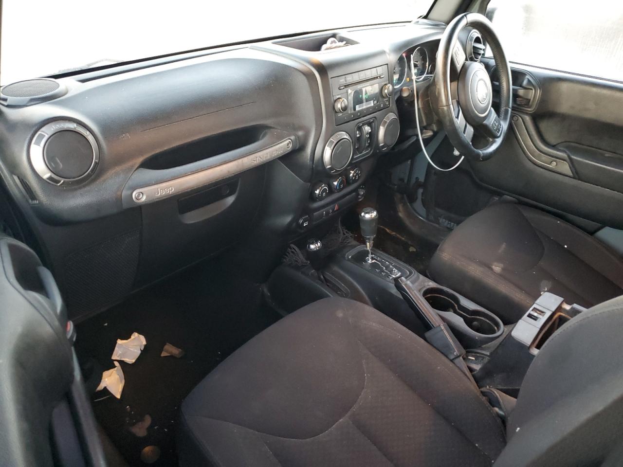 2015 Jeep Wrangler VIN 1C4BJWKG9FL599488 Copart auction photo, front end / undercarriage damage thumbnail 8