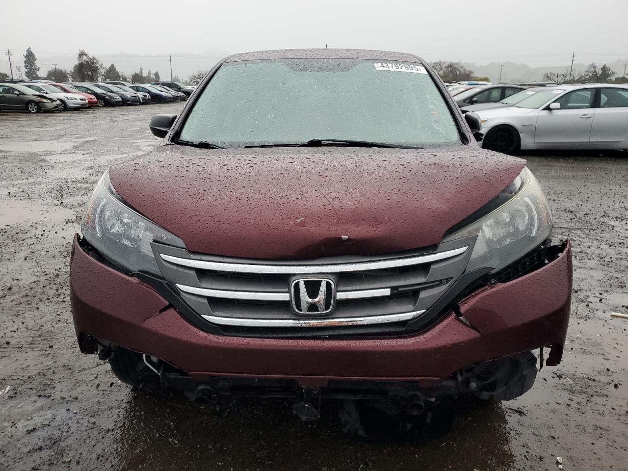 2013 Honda CR-V VIN 5J6RM3H33DL023881 Copart auction photo, front end damage thumbnail 5