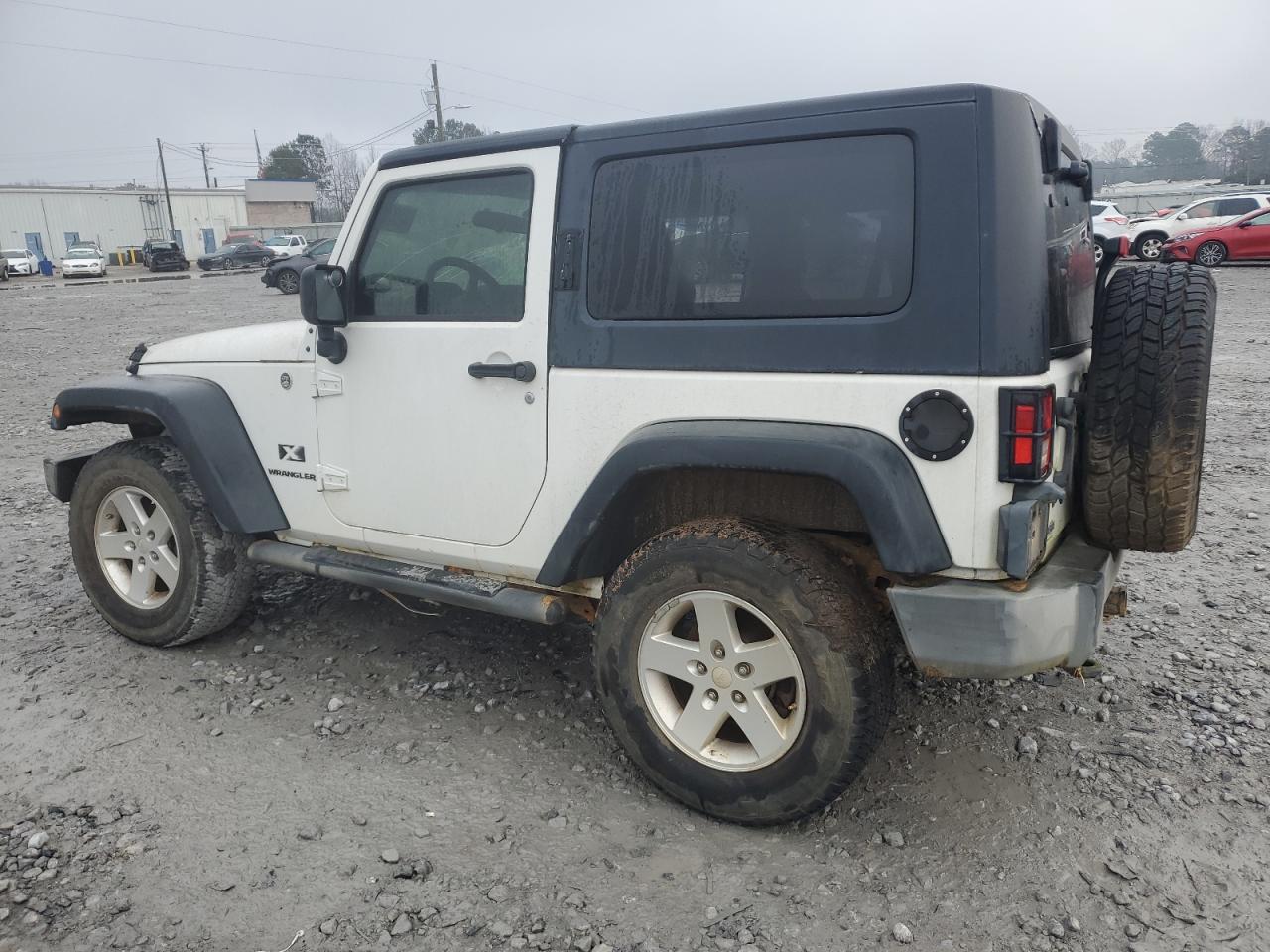 2009 Jeep Wrangler VIN 1J4FA24139L763500 Copart auction photo, side damage thumbnail 2