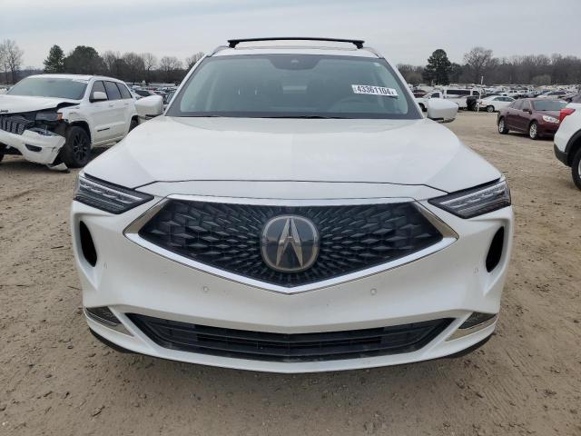 2022 Acura MDX VIN 5J8YE1H84NL041369 Copart auction photo, rear end / side damage thumbnail 5