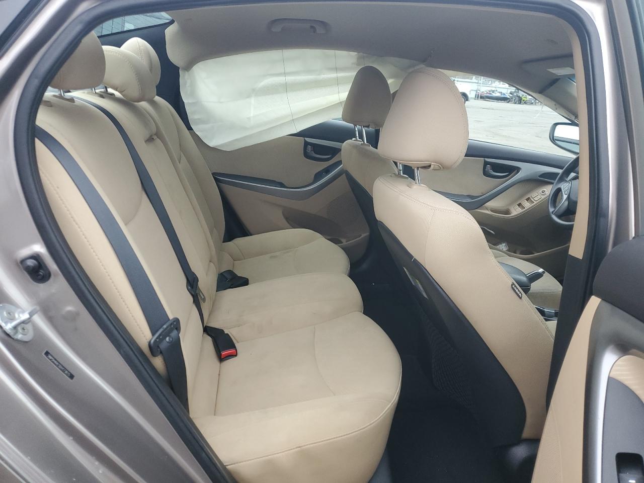 2013 Hyundai Elantra VIN 5NPDH4AE5DH173615 Copart auction photo, side damage thumbnail 10