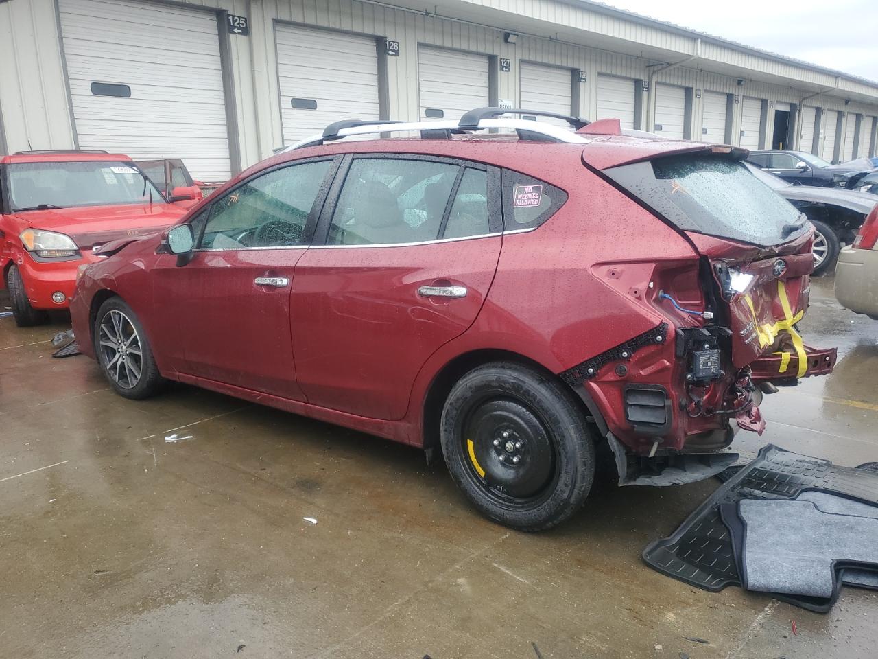 2018 Subaru Impreza VIN 4S3GTAT69J3702006 Copart auction photo, rear end damage thumbnail 2