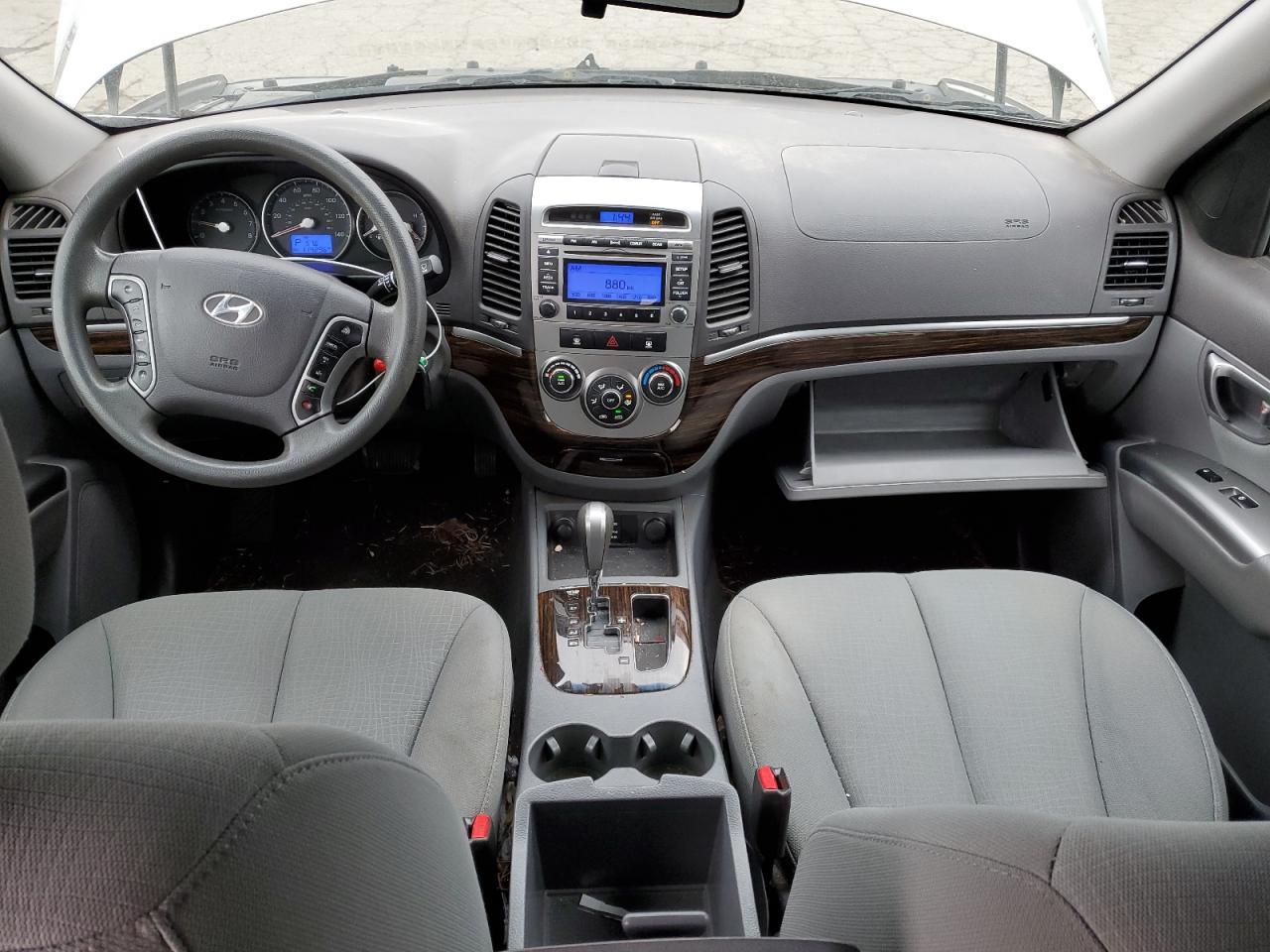 2011 Hyundai Santa Fe VIN 5XYZG3AB0BG077727 Copart auction photo, front end damage thumbnail 8