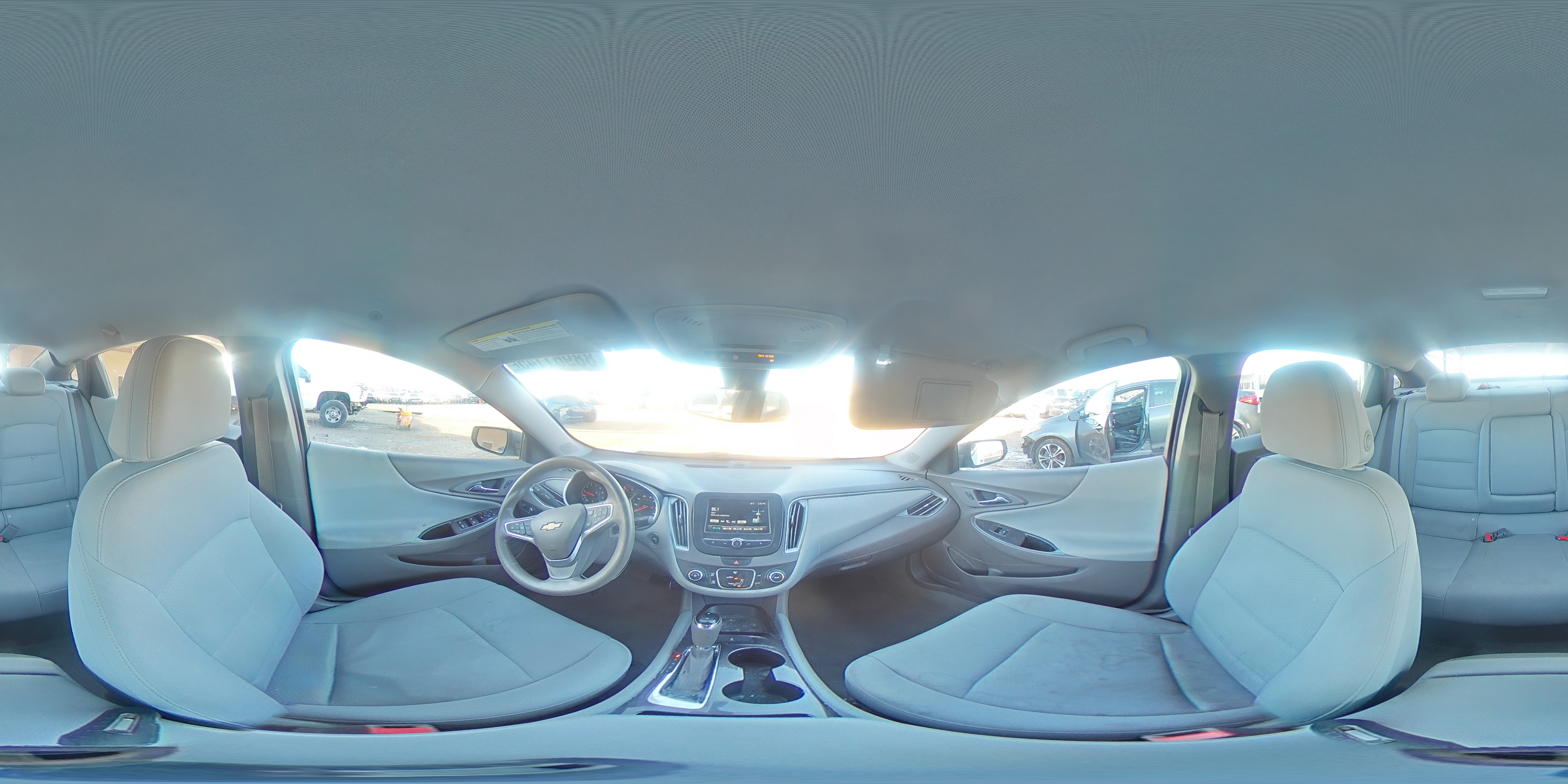 2017 Chevrolet Malibu VIN 1G1ZB5ST7HF262069 Copart auction photo, rear end damage thumbnail 13