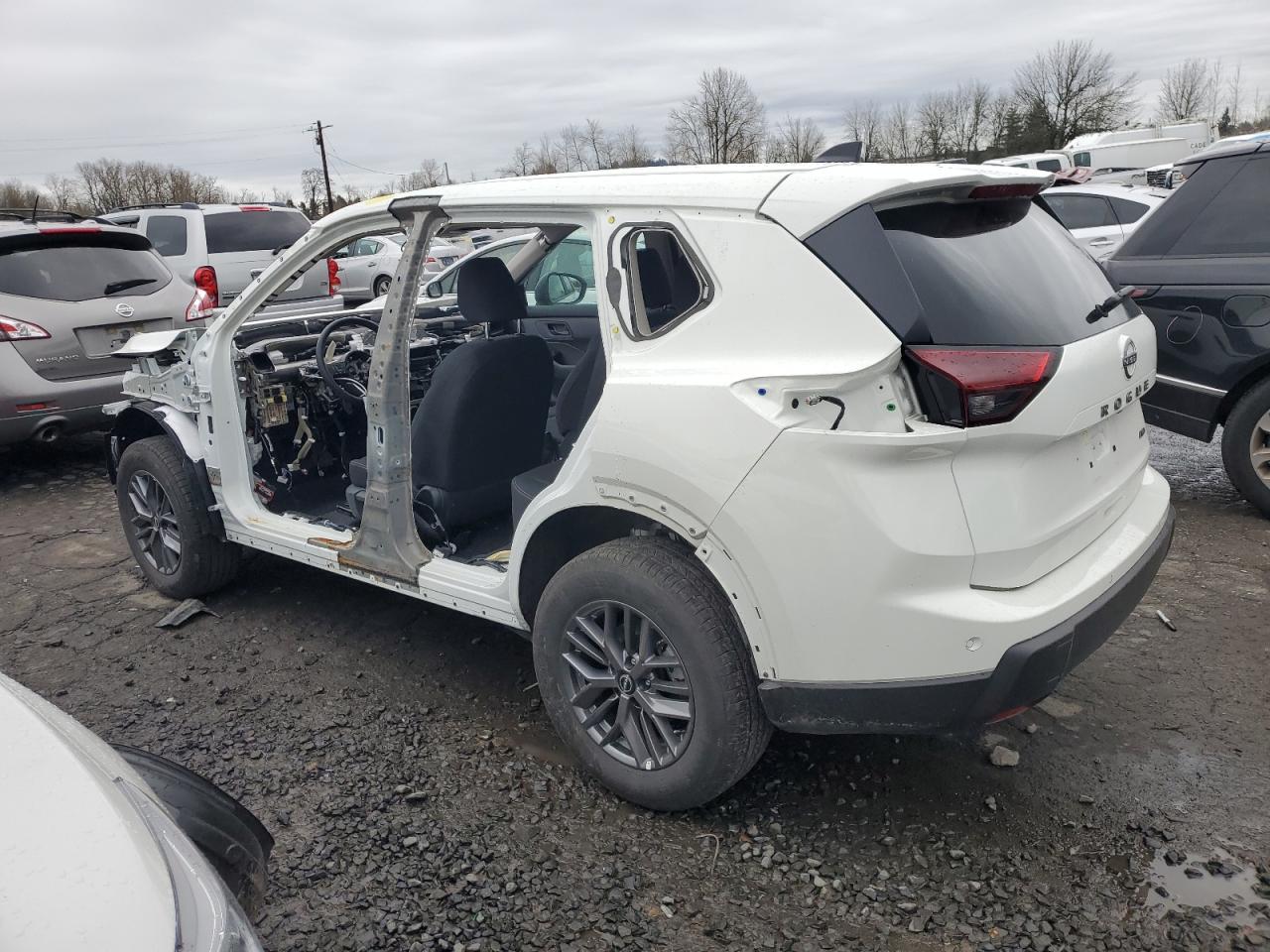 2024 Nissan Rogue VIN 5N1BT3AB3RC742658 Copart auction photo, side damage thumbnail 2