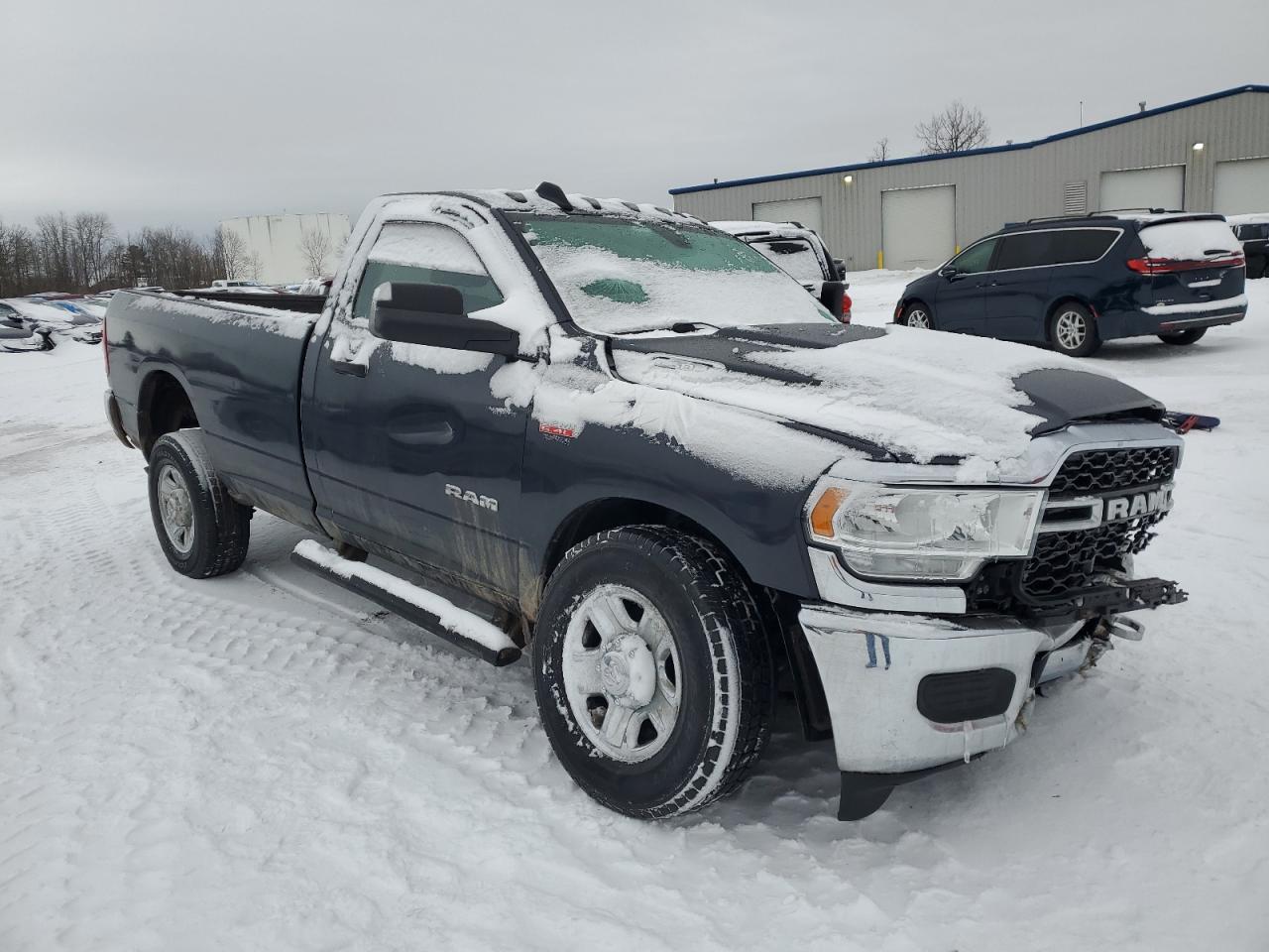 2019 RAM 2500 VIN 3C6MR5AJ0KG551935 Copart auction photo, all over damage thumbnail 4