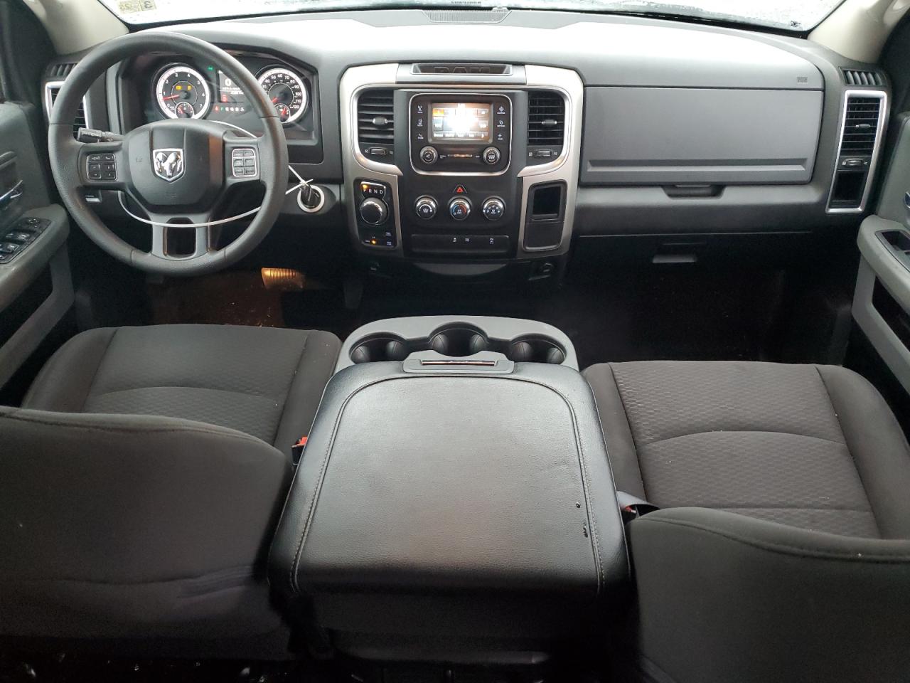 2019 RAM 1500 VIN 1C6RR7LT8KS696861 Copart auction photo, rear end / side damage thumbnail 8