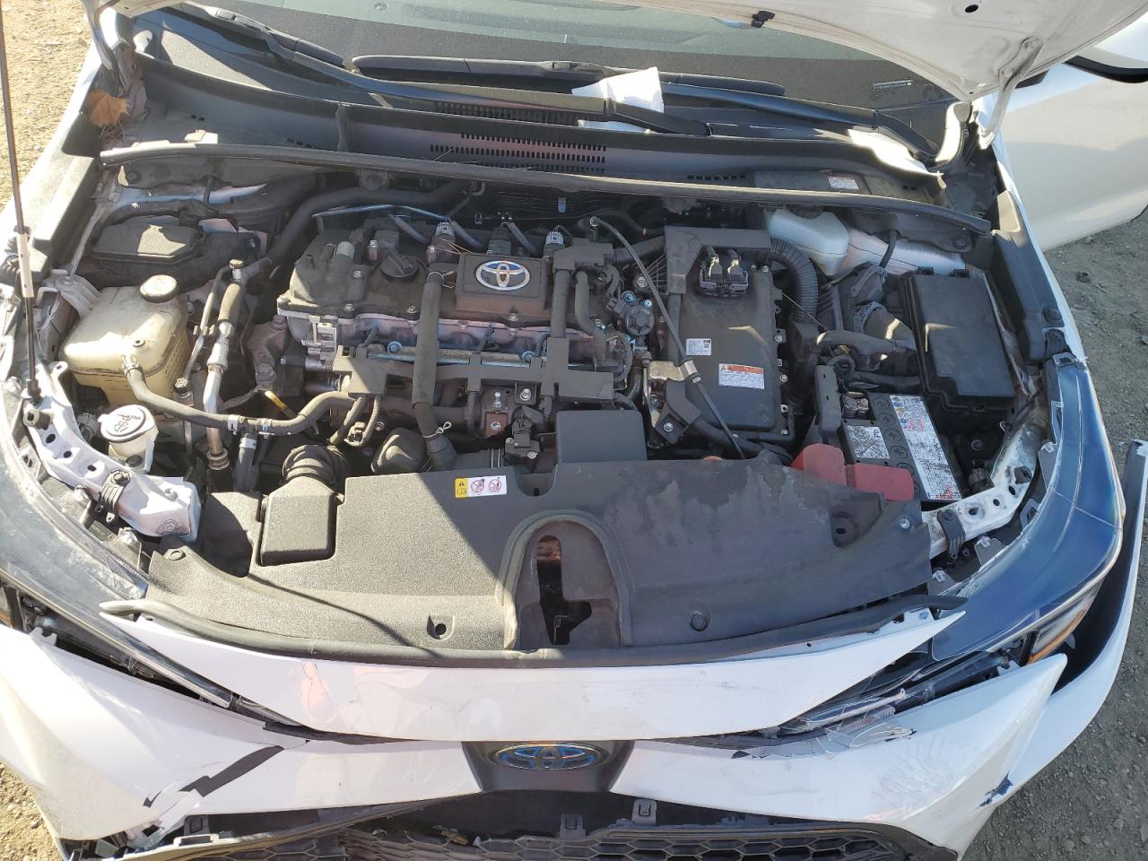 2020 Toyota Corolla VIN JTDEBRBE3LJ027365 Copart auction photo, front end / side damage thumbnail 12