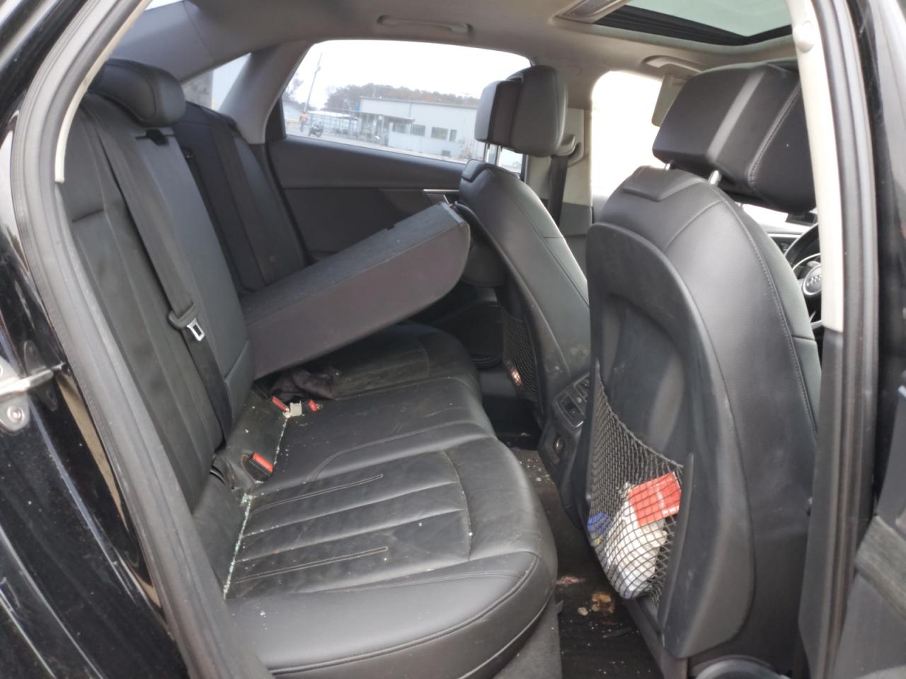 2017 Audi A4 VIN WAUANAF47HN024460 Copart auction photo, side / front end damage thumbnail 10