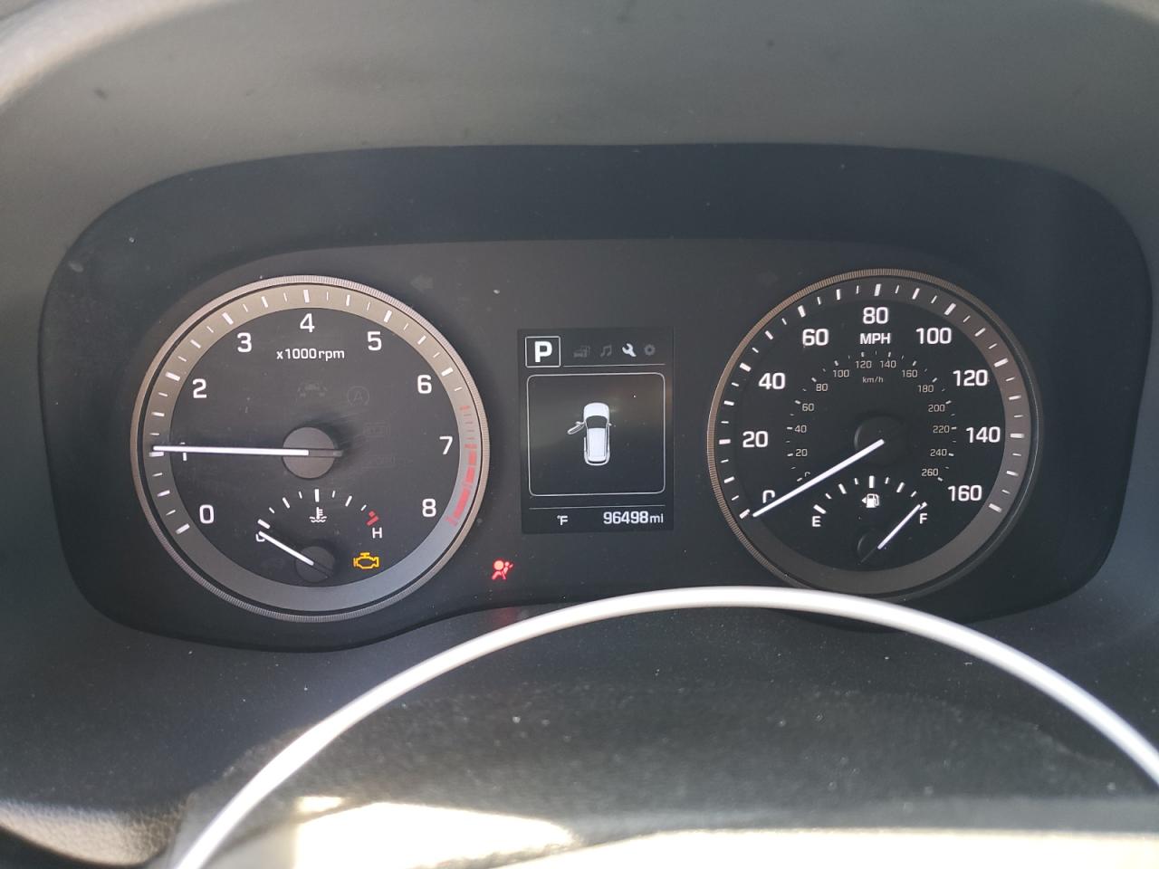 2018 Hyundai Tucson VIN KM8J33A41JU656096 Copart auction photo, front end damage thumbnail 9