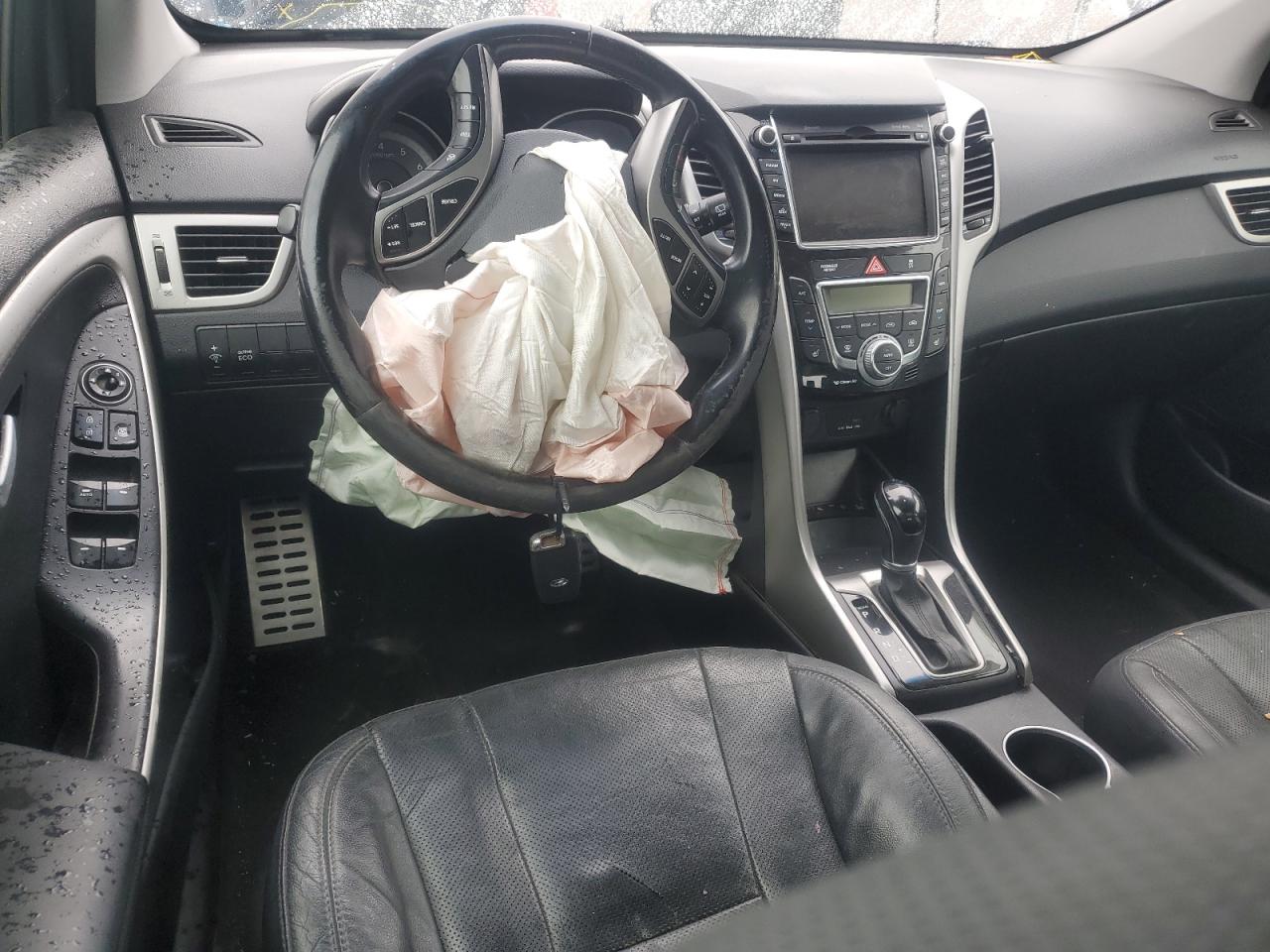 2014 Hyundai Elantra VIN KMHD35LH8EU209165 Copart auction photo, all over / undercarriage damage thumbnail 8