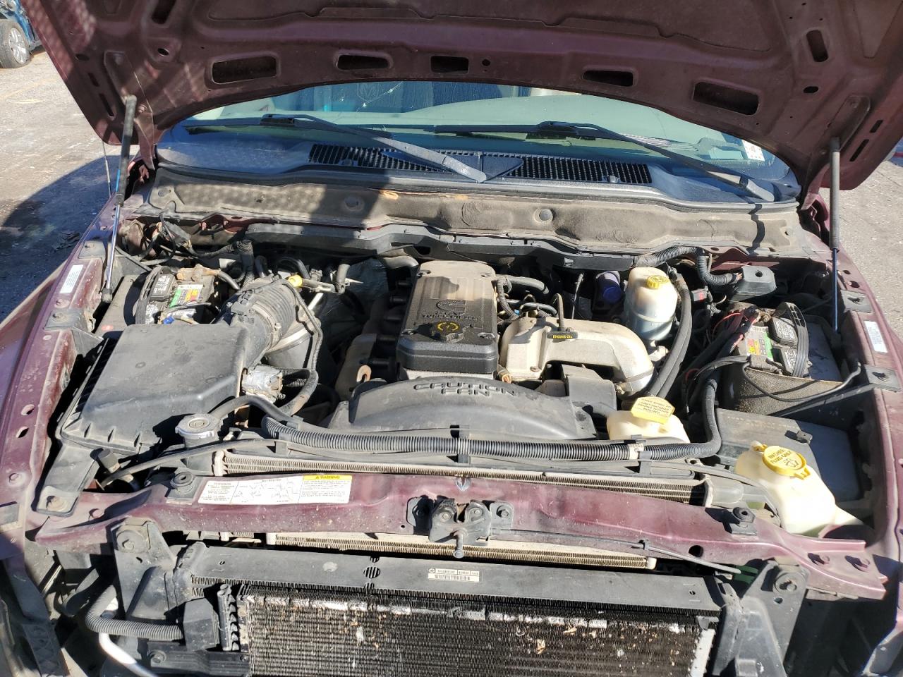 2003 Dodge RAM VIN 3D7KA28C43G837629 Copart auction photo, side damage thumbnail 11