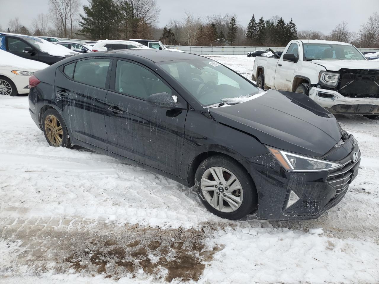 2020 Hyundai Elantra VIN 5NPD84LF7LH623026 Copart auction photo, front end damage thumbnail 4