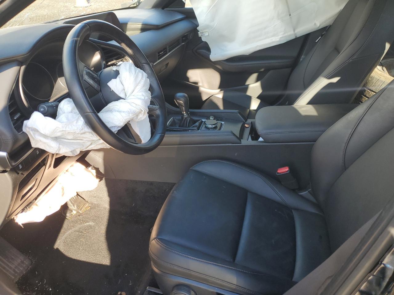 2021 Mazda 3 VIN JM1BPAKL2M1402989 Copart auction photo, front end damage thumbnail 7