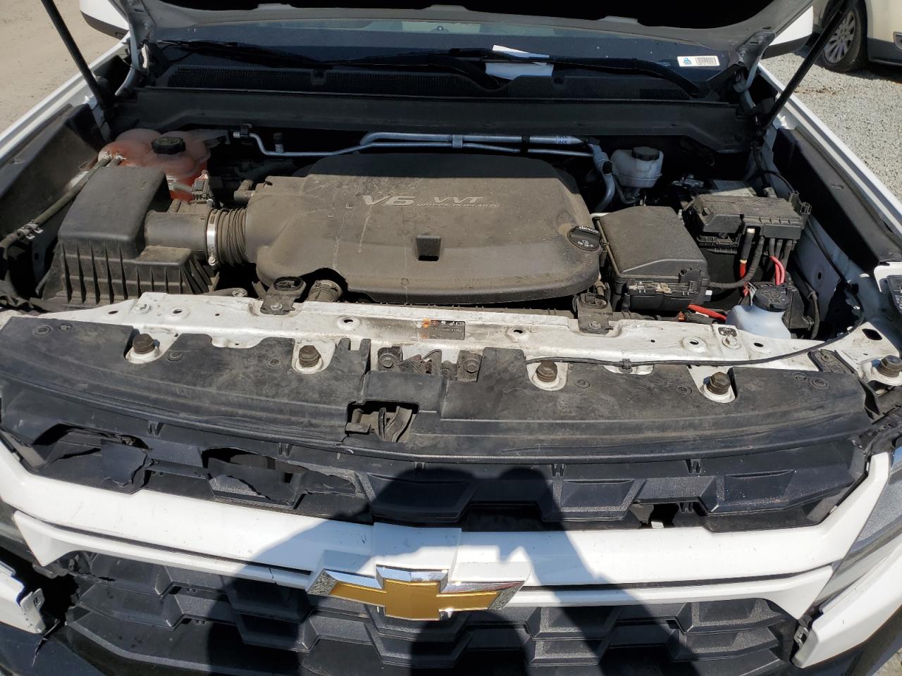 2021 Chevrolet Colorado VIN 1GCGTCEN5M1137236 Copart auction photo, rear end / front end damage thumbnail 11