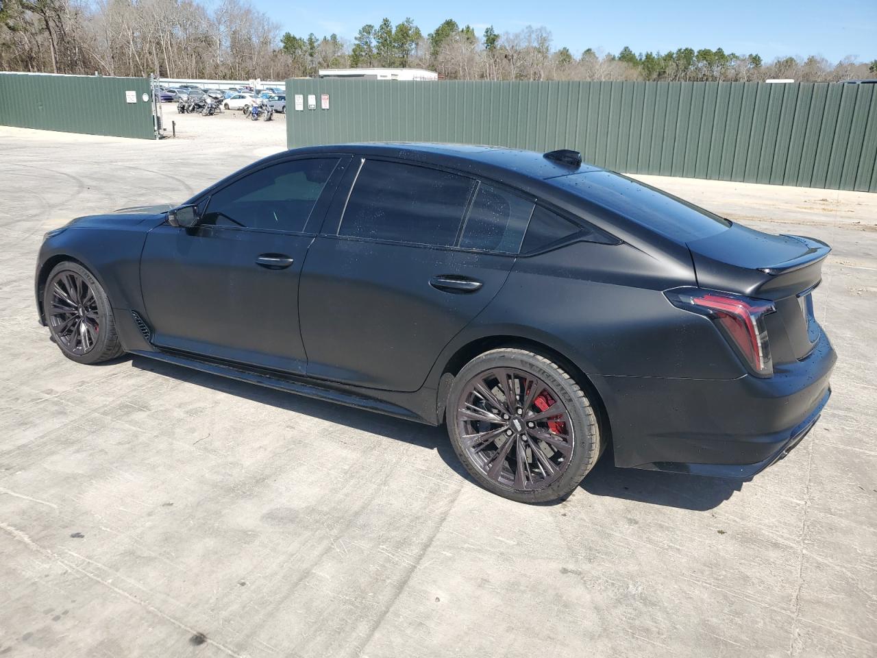 2024 Cadillac CT5-V VIN 1G6D25R60R0860044 Copart auction photo, all over / undercarriage damage thumbnail 2