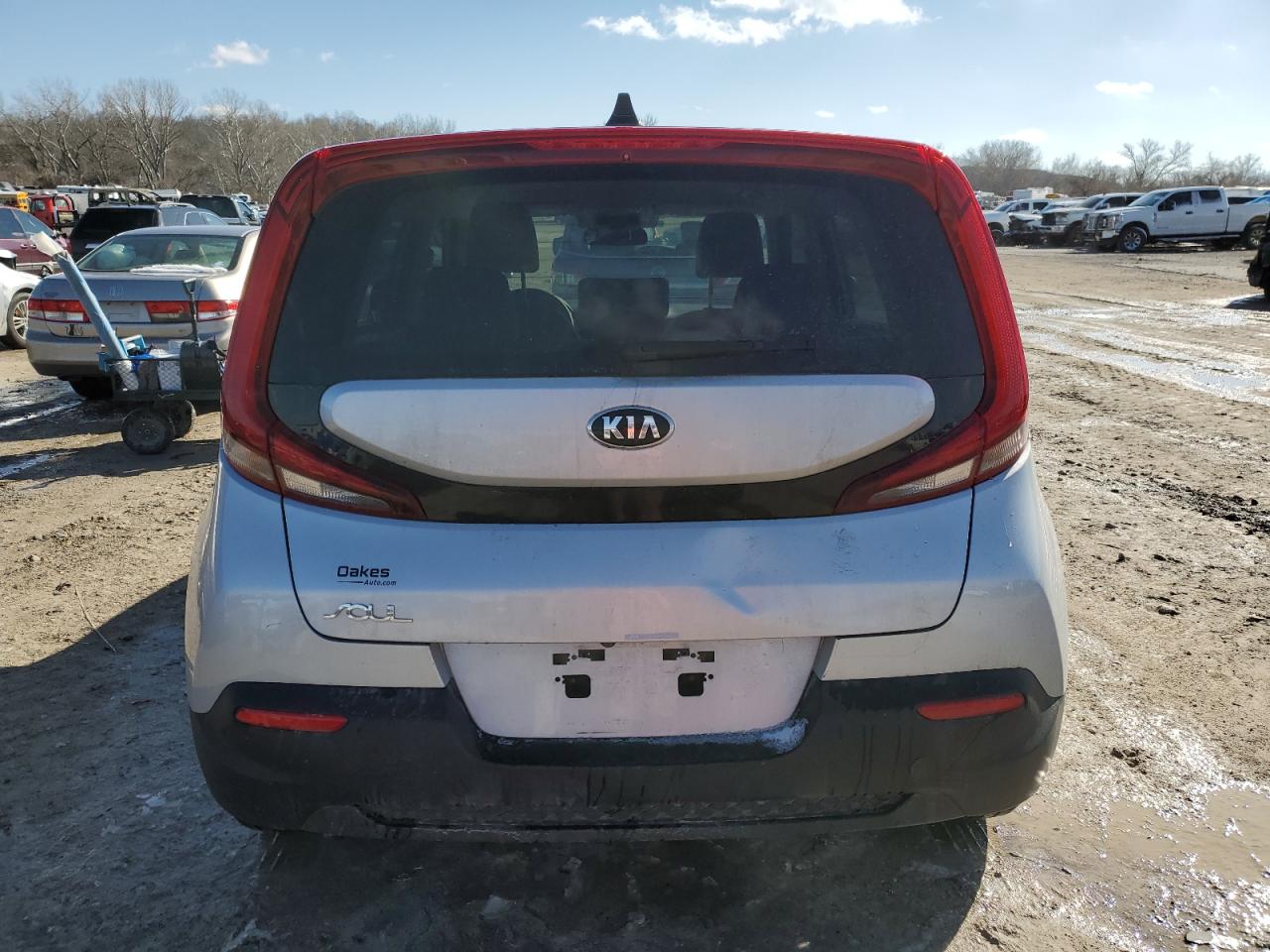 2020 KIA Soul VIN KNDJ23AUXL7097804 Copart auction photo, front end damage thumbnail 6