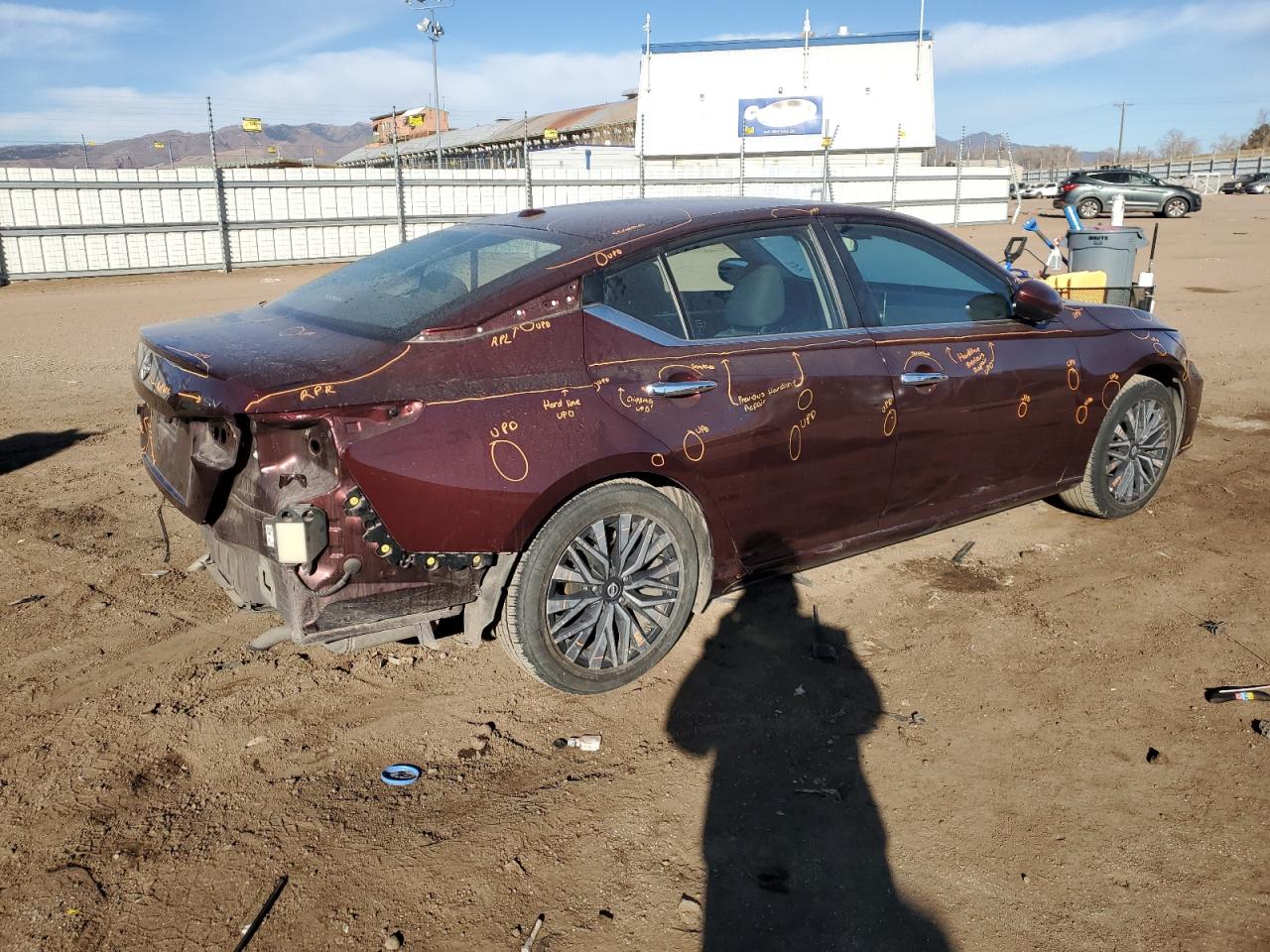 2023 Nissan Altima VIN 1N4BL4DV2PN316516 Copart auction photo, rear end / side damage thumbnail 3
