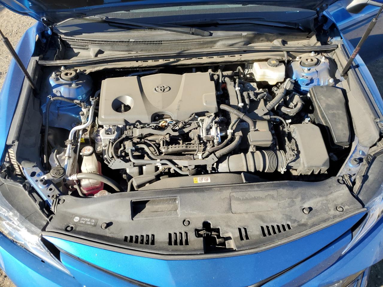 2020 Toyota Camry VIN 4T1C31AK2LU015988 Copart auction photo, front end / side damage thumbnail 12