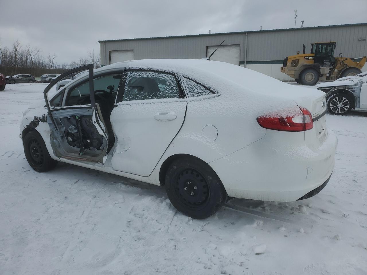 2012 Ford Fiesta VIN 3FADP4AJ2CM194128 Copart auction photo, side / front end damage thumbnail 2