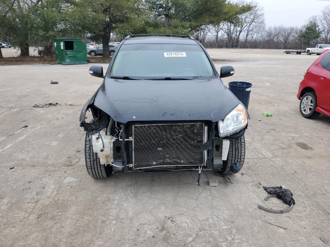 2012 Toyota RAV 4 VIN 2T3DF4DV7CW194927 Copart auction photo, front end damage thumbnail 5