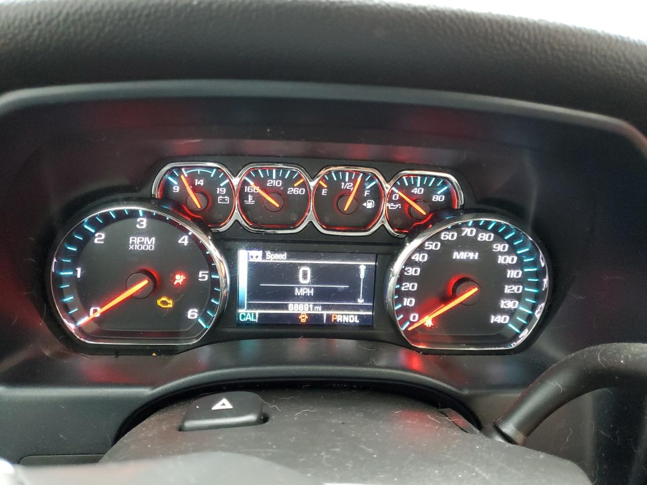 2018 Chevrolet Silverado VIN 2GCVKREC5J1105307 Copart auction photo, front end damage thumbnail 9