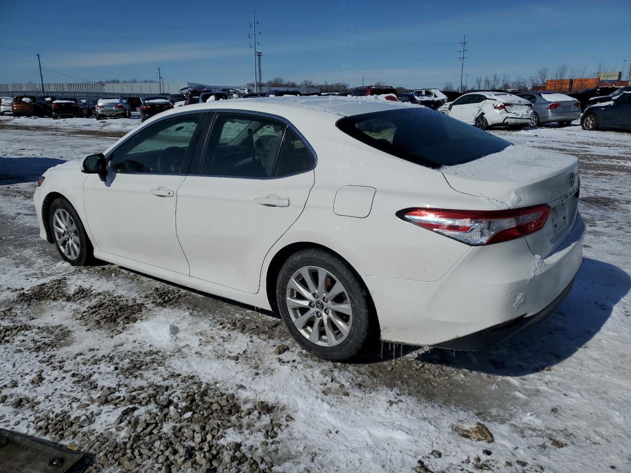 2018 Toyota Camry VIN JTNB11HK6J3003269 Copart auction photo, front end / side damage thumbnail 2