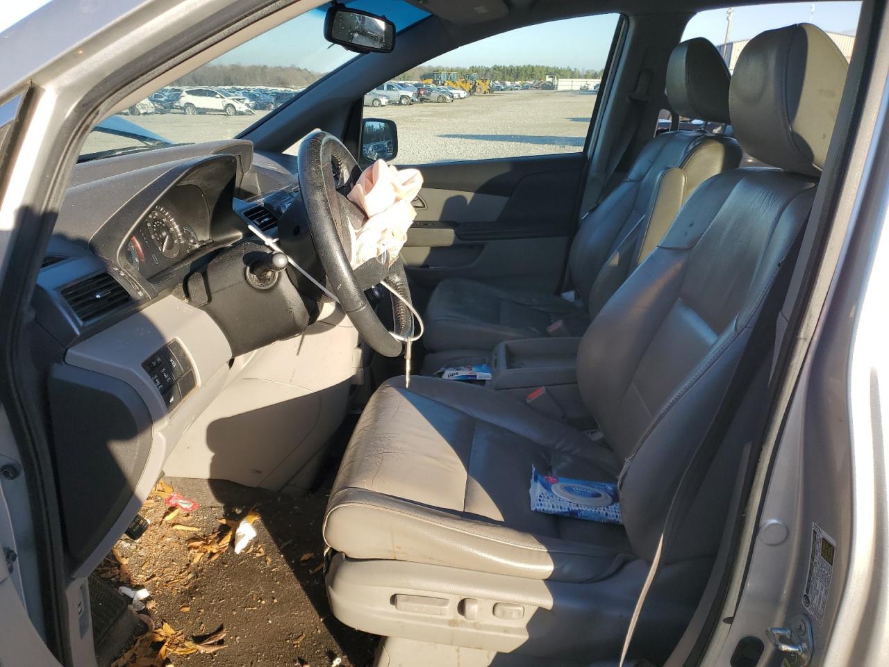 2012 Honda Odyssey VIN 5FNRL5H6XCB069675 Copart auction photo, all over damage thumbnail 7