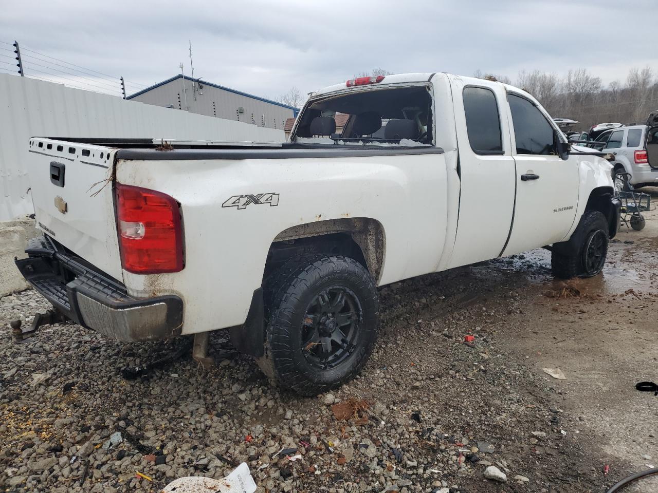 2012 Chevrolet Silverado VIN 1GCRKPE77CZ346529 Copart auction photo, rollover damage thumbnail 3