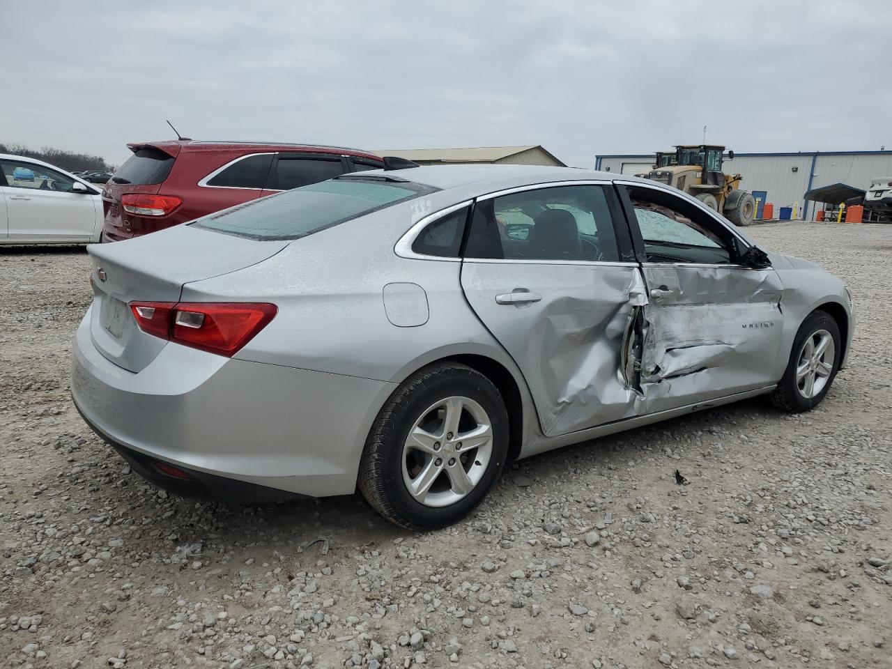 2020 Chevrolet Malibu VIN 1G1ZB5ST4LF138009 Copart auction photo, side damage thumbnail 3