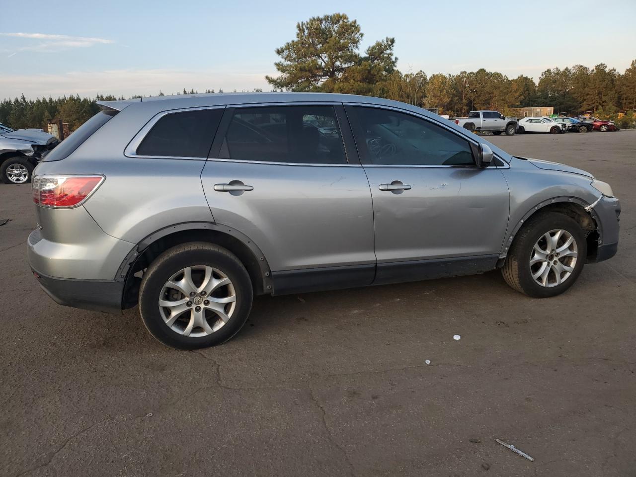 2011 Mazda CX-9 VIN JM3TB2BA3B0316835 Copart auction photo, side damage thumbnail 3