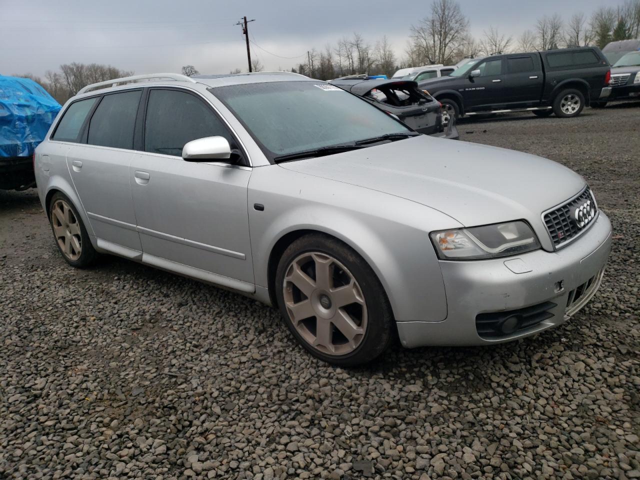 2004 Audi RS4 VIN WAUXL68E24A163321 Copart auction photo, mechanical damage thumbnail 4