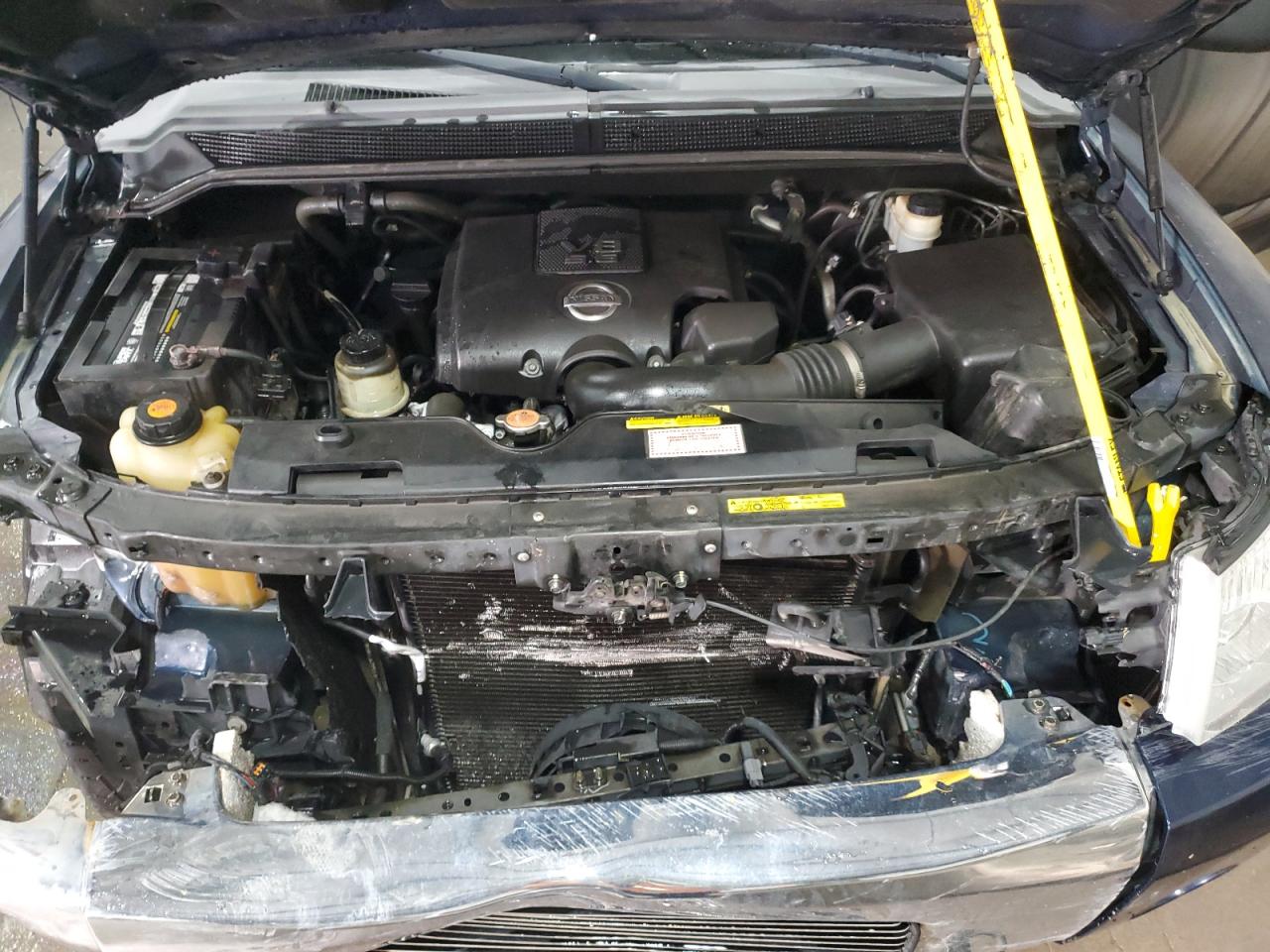 2007 Nissan Titan VIN 1N6BA06B67N239481 Copart auction photo, front end / side damage thumbnail 11