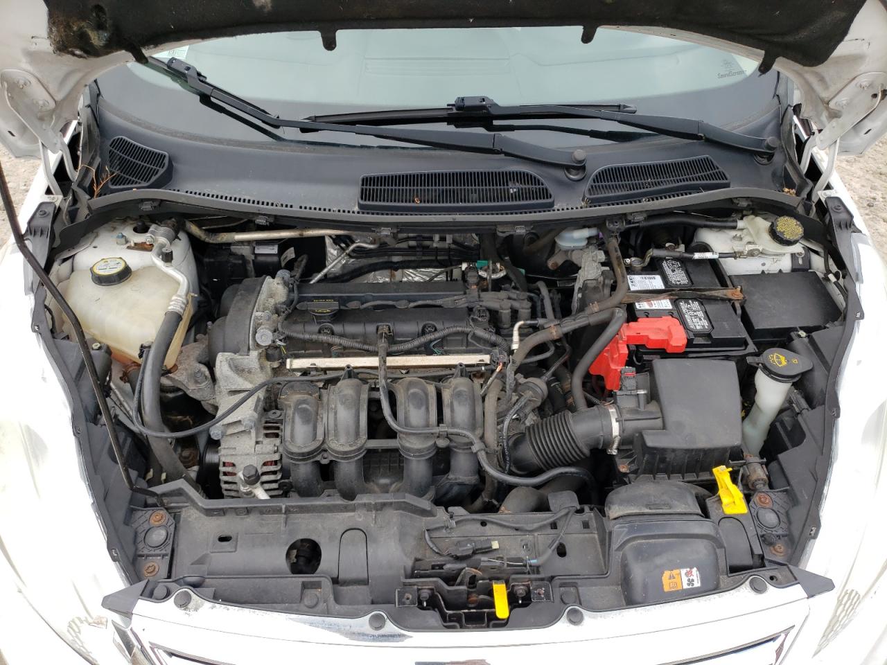 2012 Ford Fiesta VIN 3FADP4BJ2CM184309 Copart auction photo, rear end damage thumbnail 11