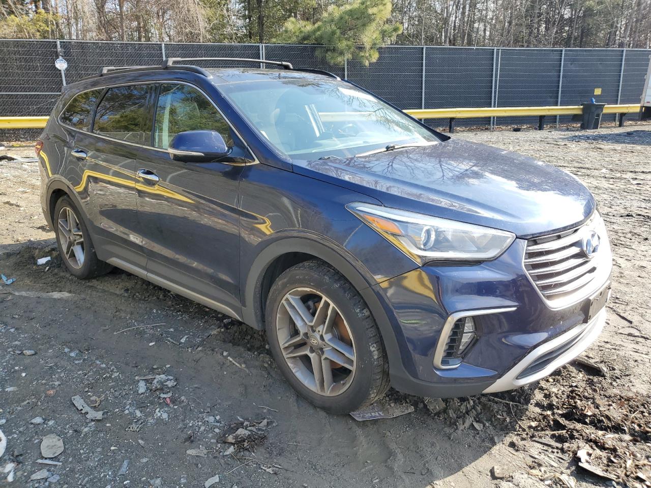 2018 Hyundai Santa Fe VIN KM8SR4HF3JU274314 Copart auction photo, mechanical damage thumbnail 4
