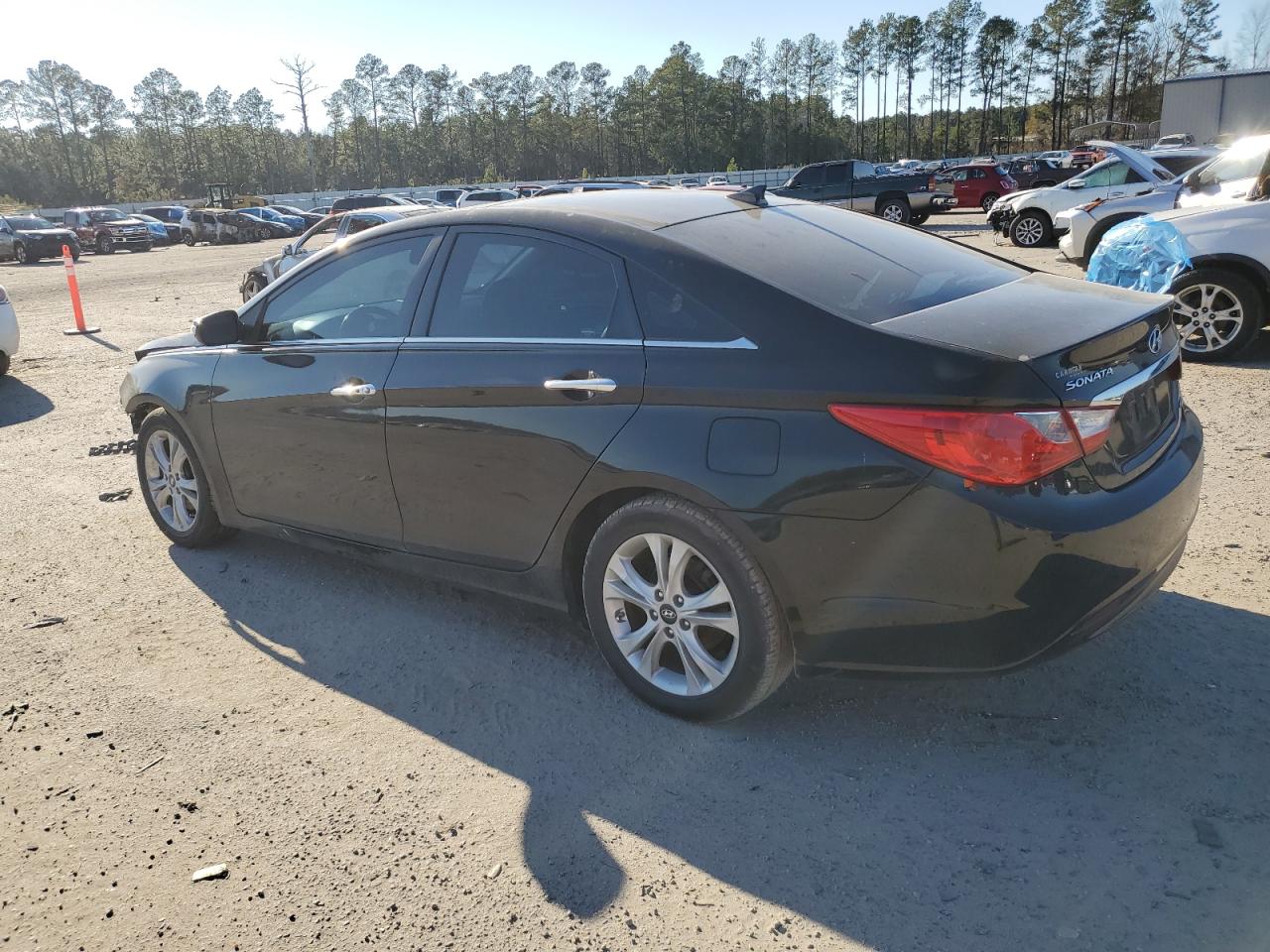 2013 Hyundai Sonata VIN 5NPEC4AC8DH704601 Copart auction photo, front end damage thumbnail 2