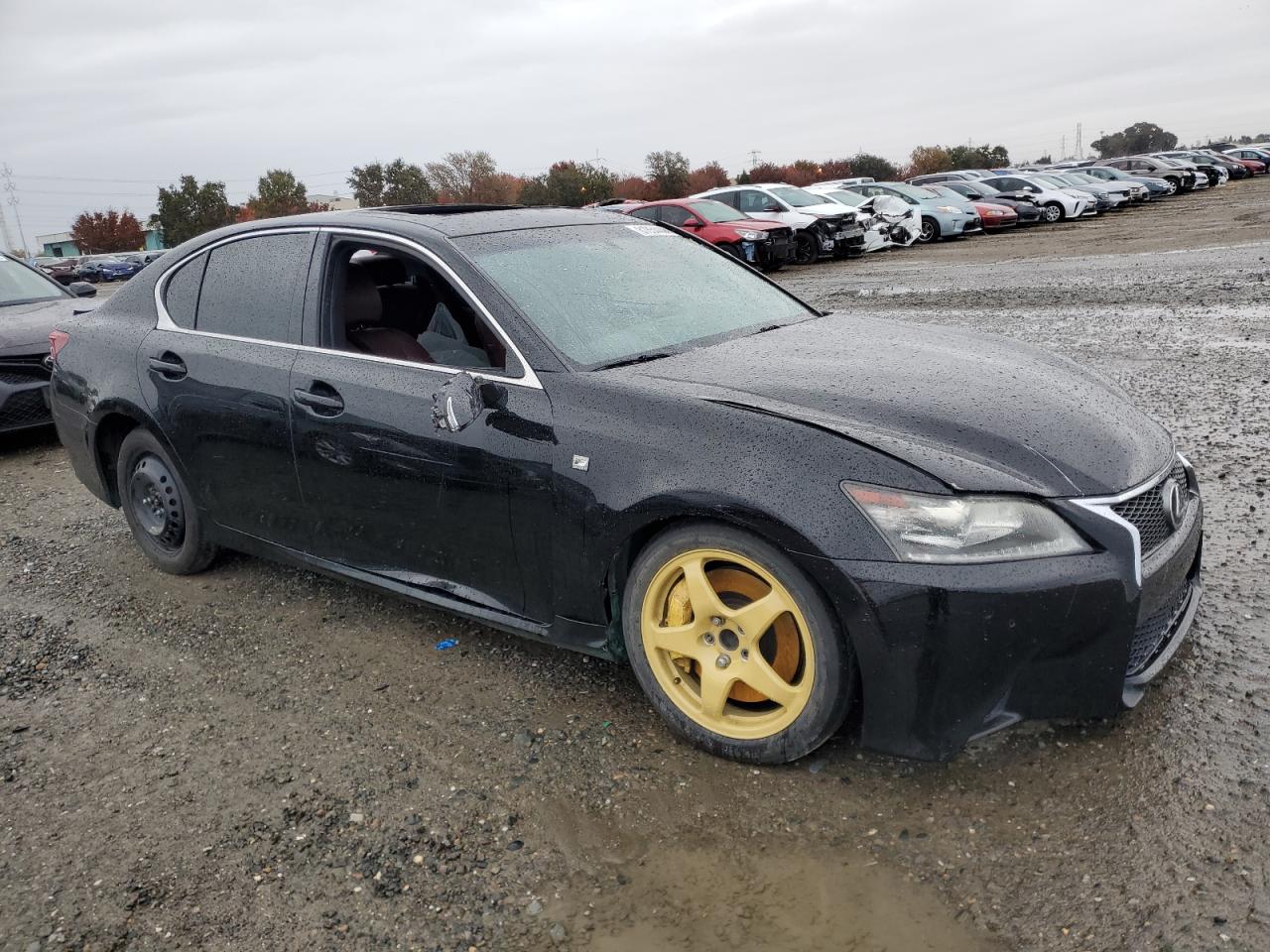 2014 Lexus GS VIN JTHBE1BL8E5031125 Copart auction photo, all over damage thumbnail 4