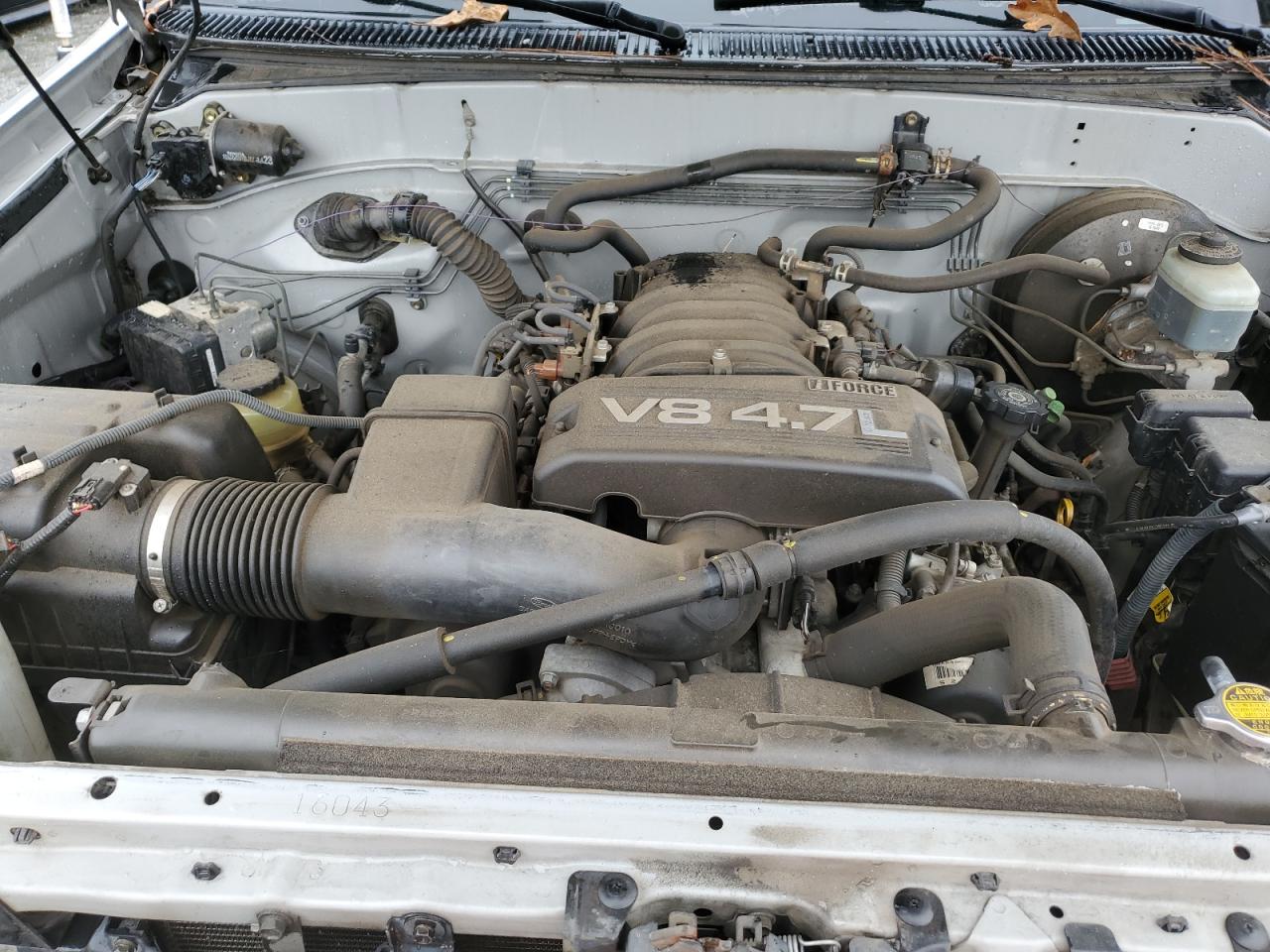 2005 Toyota Tundra VIN 5TBET34135S481747 Copart auction photo, front end damage thumbnail 11