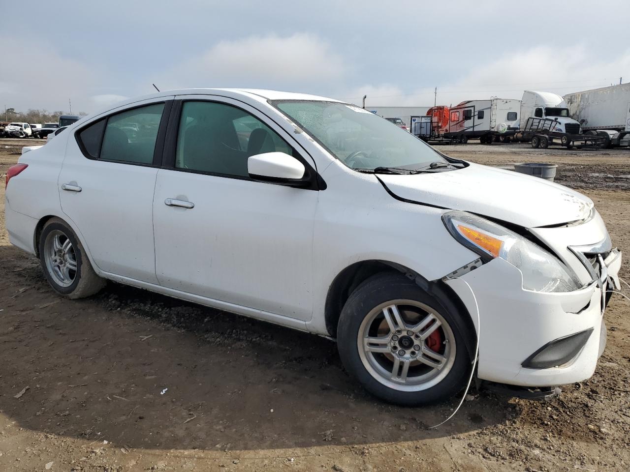 2019 Nissan Versa VIN 3N1CN7AP6KL881167 Copart auction photo, front end / rear end damage thumbnail 4